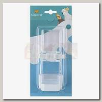 Поилка для малых и средних птиц Ferplast SILVER SPECIAL с широким носиком