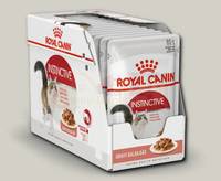 Royal Canin Instinctive для кошек старше 1 года, в соусе (пауч)