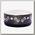 Миска для собак КерамикАрт керамическая нескользящая черная с косточками