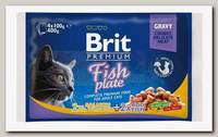 Корм для кошек Brit Premium Fish Plate Рыбная тарелка