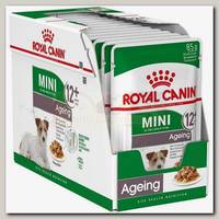 Royal Canin Mini Ageing 12+ для собак мелких пород старше 12 лет (пауч)