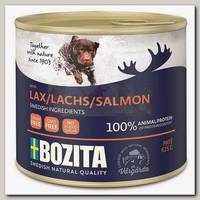 Консервы для собак Bozita Salmon мясной паштет со вкусом лосося